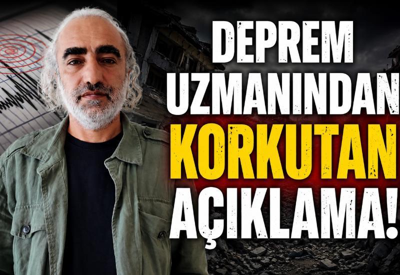 Deprem uzmanından korkutan açıklama!