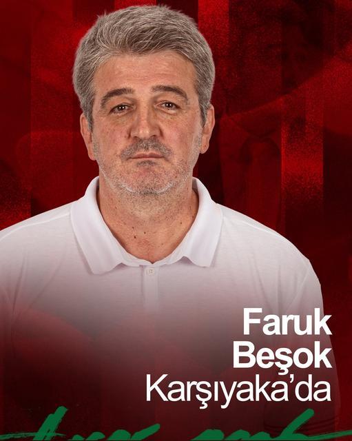 Karşıyaka Basketbol’da Faruk Beşok dönemi