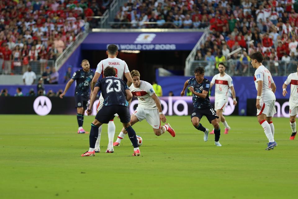 2026 FIFA DÜNYA KUPASI: TÜRKİYE: 0 - PARAGUAY: 1 (İLK YARI)