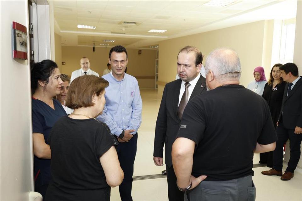 Nazilli Devlet Hastanesi'nde inceleme