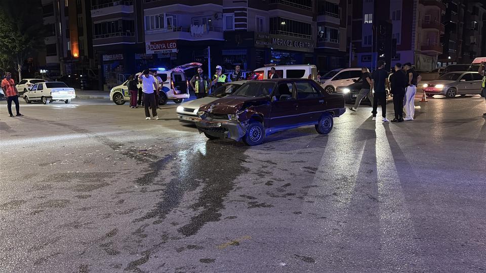 Kaza mahalli biranda savaş alanına döndü