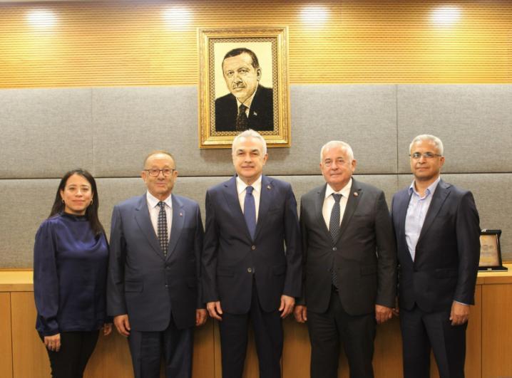 Aydın Ticaret Borsası TBMM'de Savaş'ı ziyaret etti