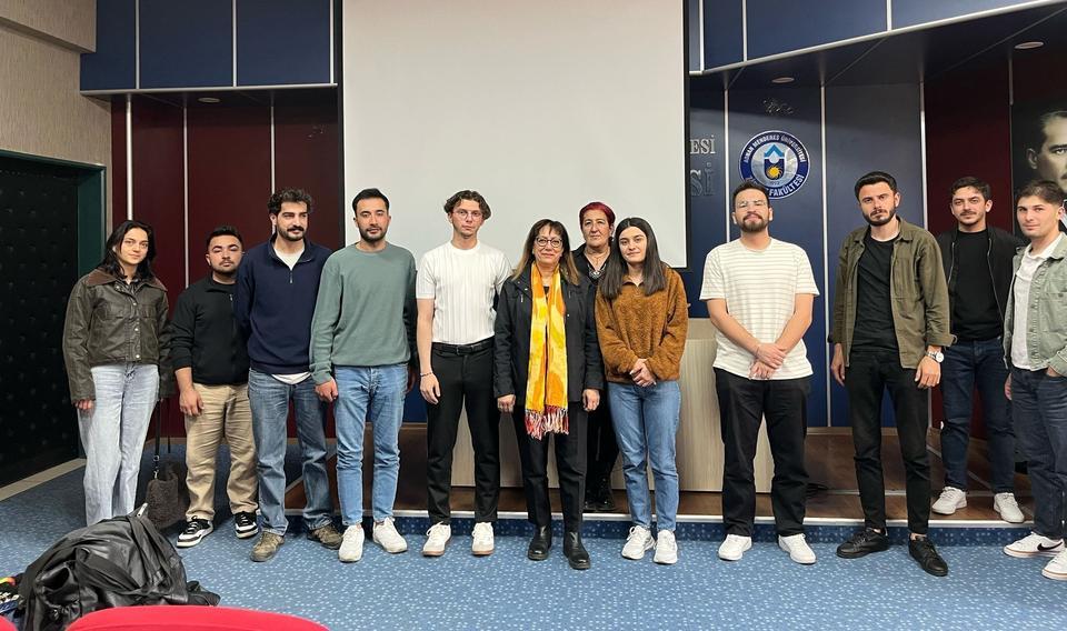 Ziraatçı öğrencilere tarımsal destekler anlatıldı