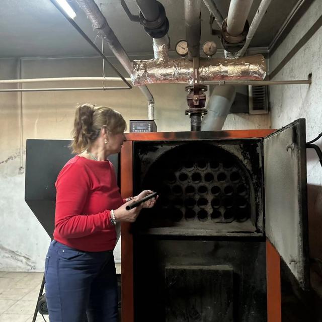 Sultanhisar’da kalorifer ateşçiliği kursunda uygulamalı eğitim