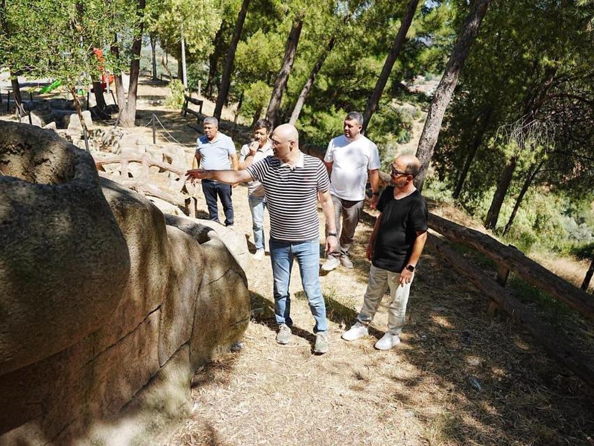Başkan Zencirci, Mursallı'daki çalışmaları yerinde inceledi