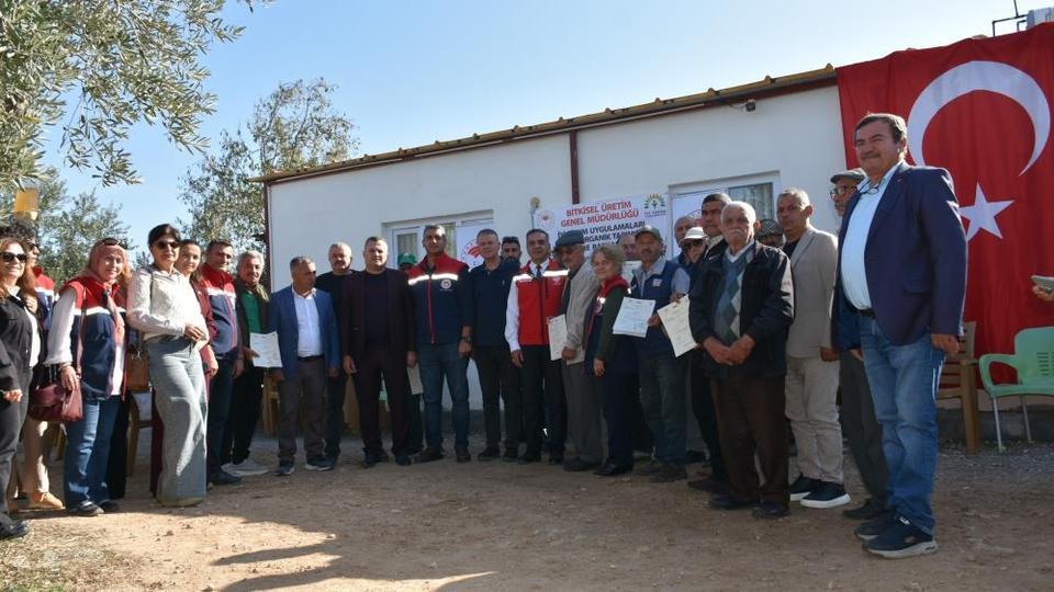 Didim’de 'İyi Tarım' sertifikaları dağıtıldı