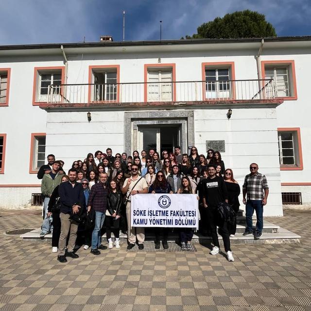 Söke İşletme Fakültesi öğrencilerinden tarihe yolculuk