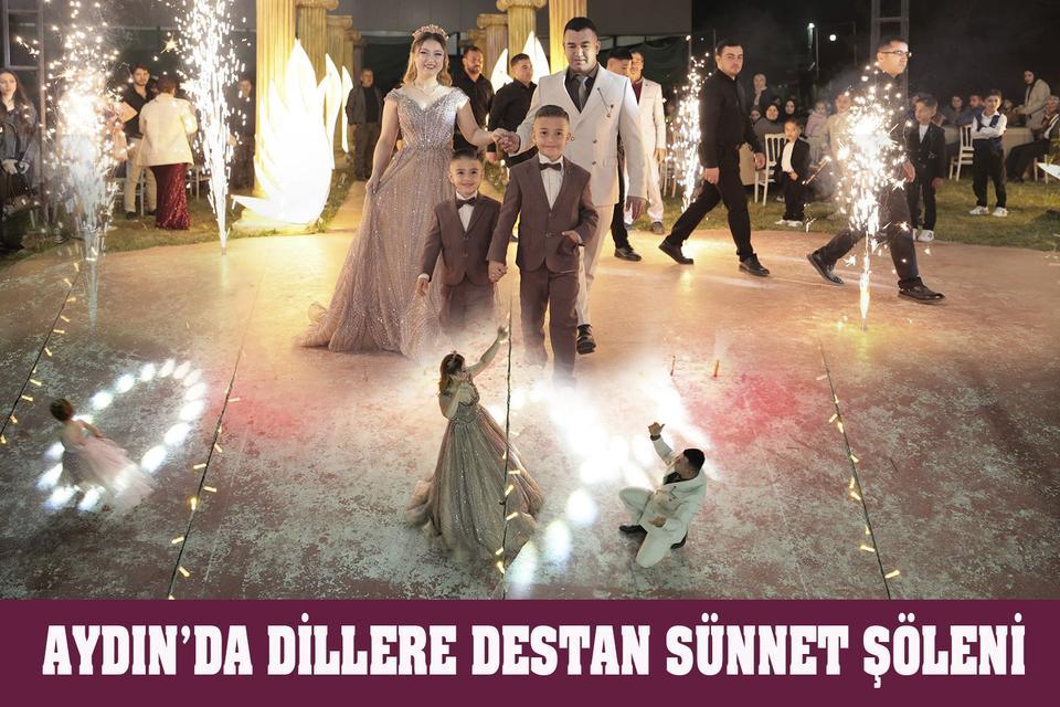 Aydın’da dillere destan sünnet şöleni
