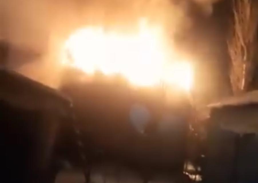 Korku dolu anlar: Kazan dairesi cayır cayır yandı