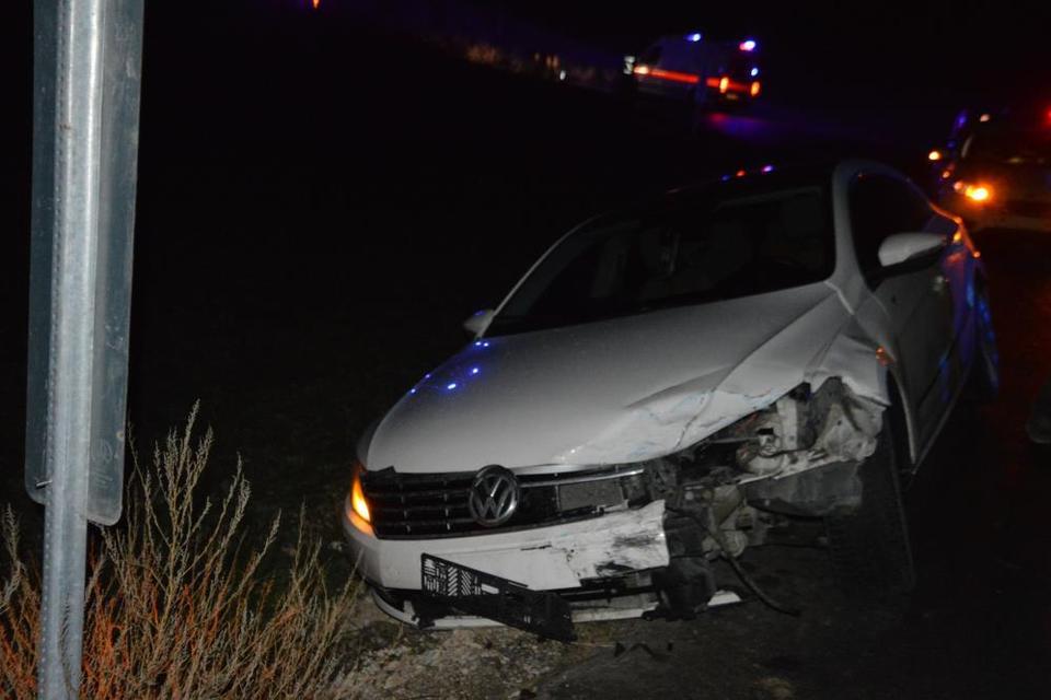 Üç araç birbirine girdi: 3 yaralı