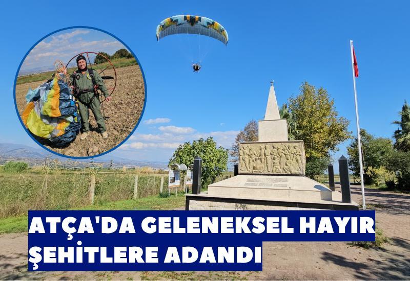 Atça'da geleneksel hayır şehitlere adandı