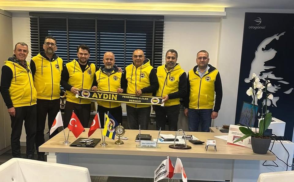 Aydın Fenerbahçeliler Derneği'nden Otokoç'a ziyaret