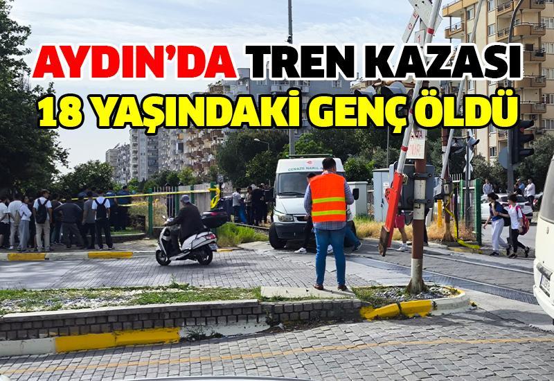 Aydın'da, Arda Kuzu (18) isimli genç, bir tren kazasında hayatını kaybetti.