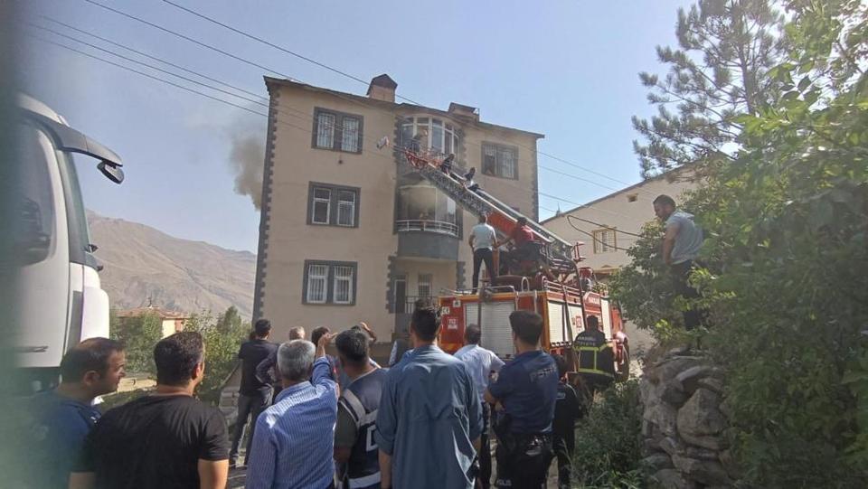 Orman yangını ekipleri alarma geçirdi