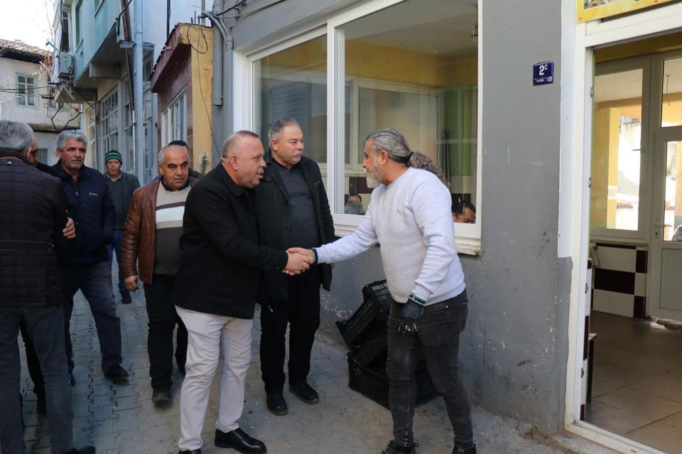 Başkan Özel Olukbaşı’nda vatandaşlarla buluştu