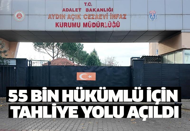55 bin hükümlü için tahliye yolu açıldı