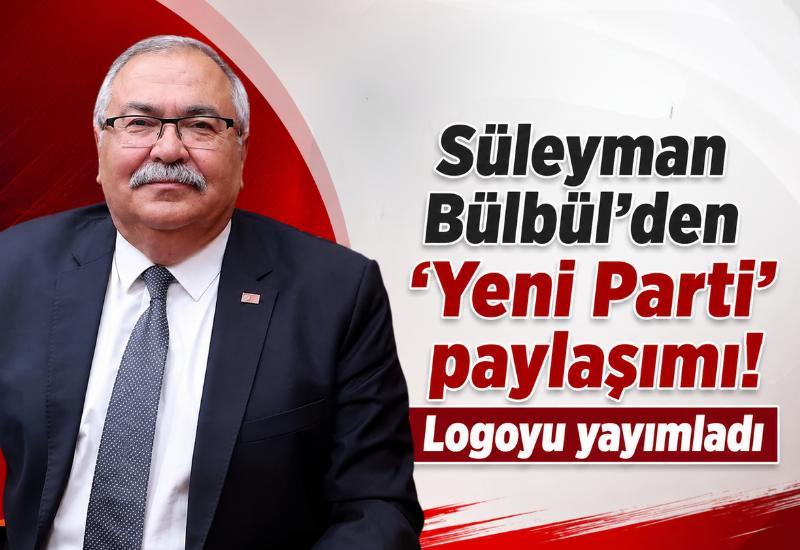 Süleyman Bülbül'den 'Yeni Parti' paylaşımı! Logoyu yayımladı
