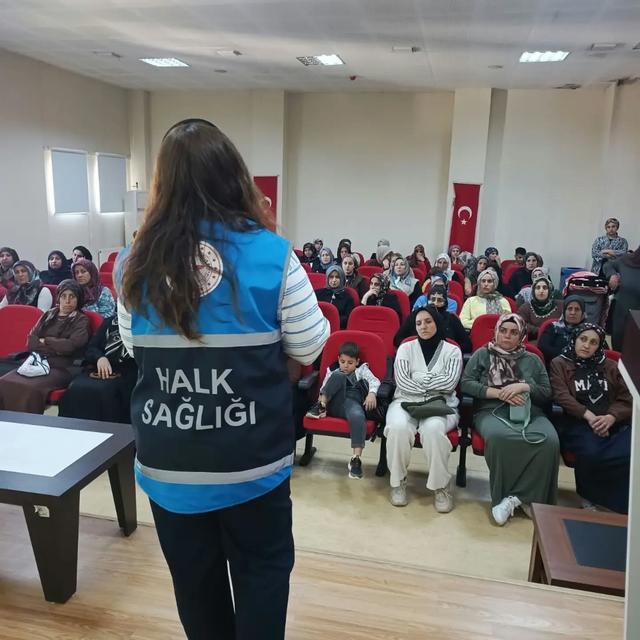 NAZİLLİ'DE KADINLARA SAĞLIK, GÜVENLİK VE MAHREMİYET EĞİTİMİ
