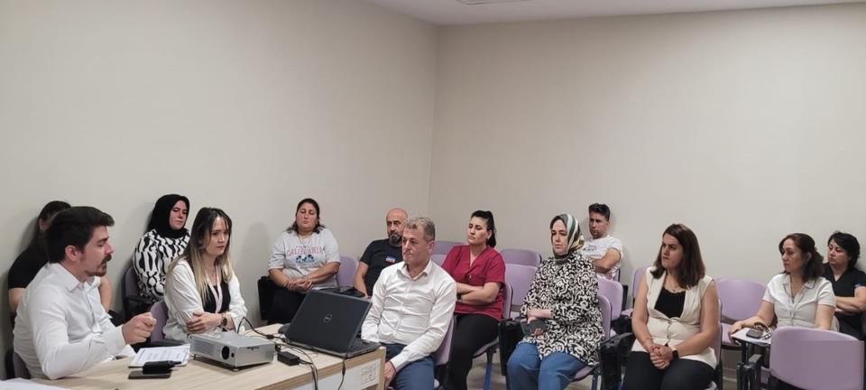 KÖŞK DEVLET HASTANESİ'NDE HAP TATBİKATI YAPILDI