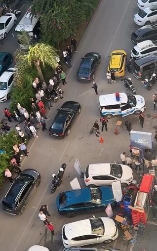 Pompalı tüfekle havaya ateş açıp kaçtı