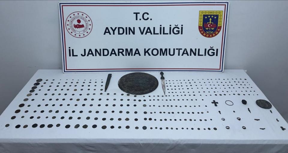Aydın’da 5 milyon liralık tarihi eser operasyonu