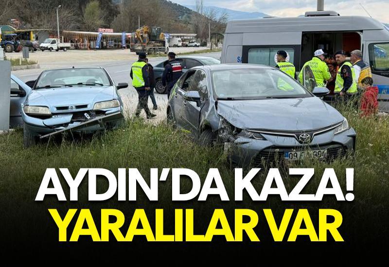 Aydın kaza: Yaralılar var
