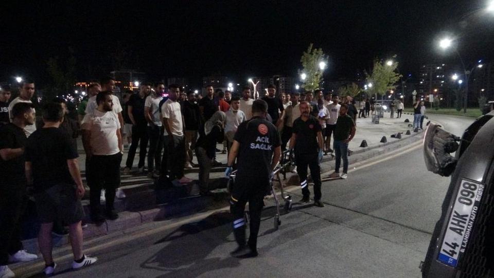 Kontrolden çıkan araç yan yattı: 1 yaralı