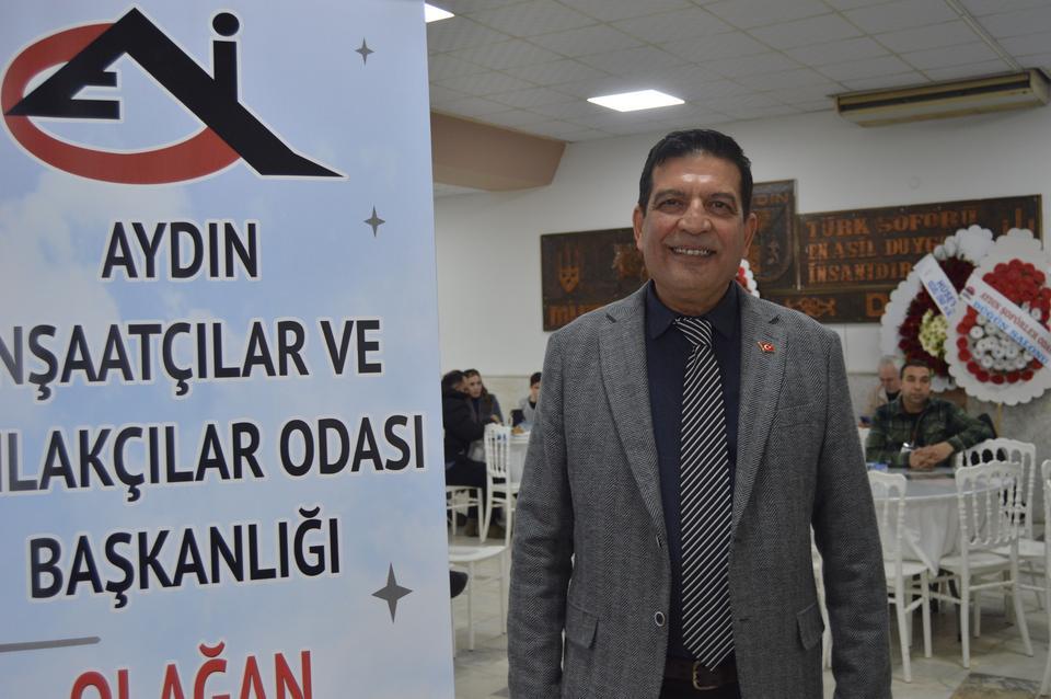 Aydın İnşaatçılar ve Emlakçılar Odası Başkanı Alaattin Durmaz