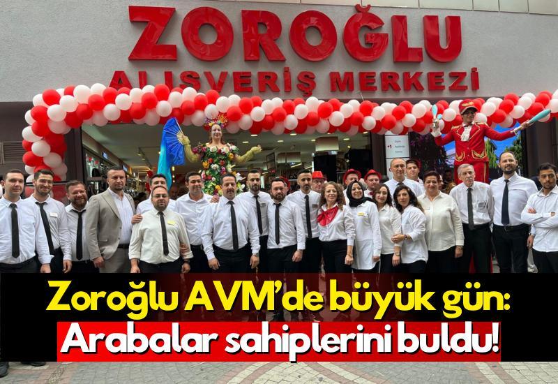 Zoroğlu AVM’de büyük gün: Arabalar sahiplerini buldu!