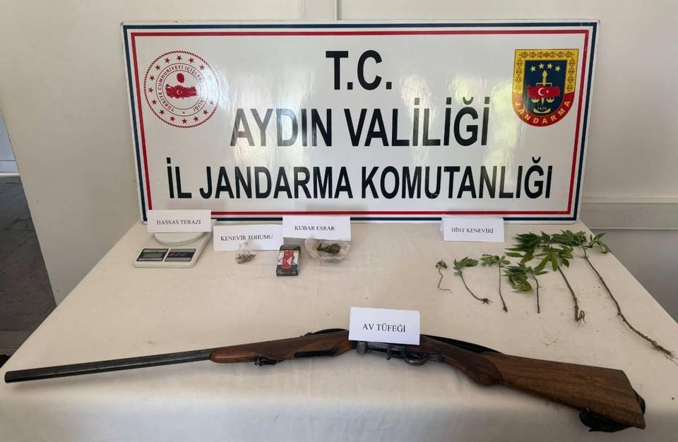 Aydın’da uyuşturucu operasyonunda 1 kişi tutuklandı