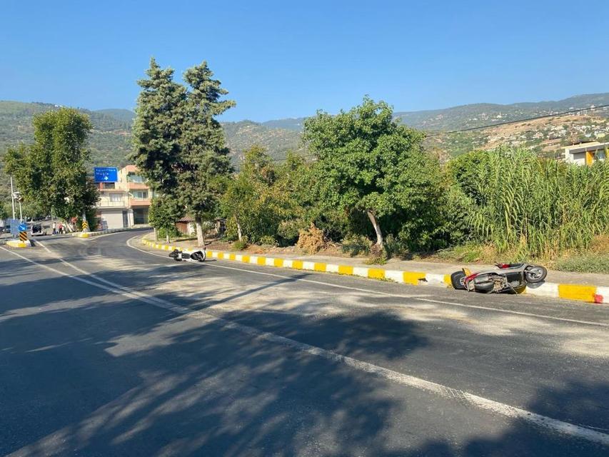 Aydın'da 10 dakika arayla iki motosiklet kazası