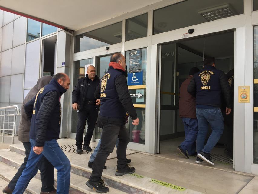 ORDU'DA FUHUŞ OPERASYONU: 7 GÖZALTI