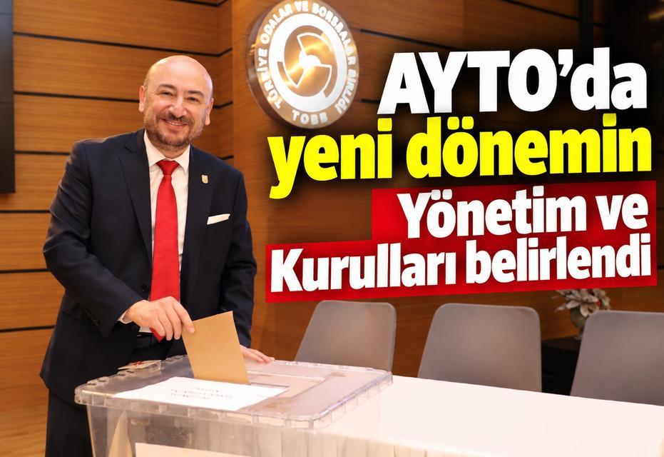 AYTO’da yeni dönemin Yönetim ve Kurulları belirlendi