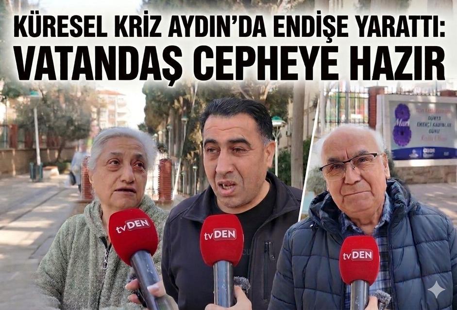 Küresel kriz Aydın’da endişe yarattı: Vatandaş cepheye hazır