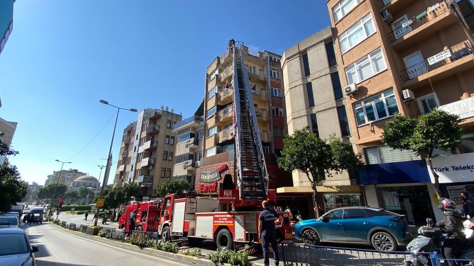 Aydın'da yangın paniği