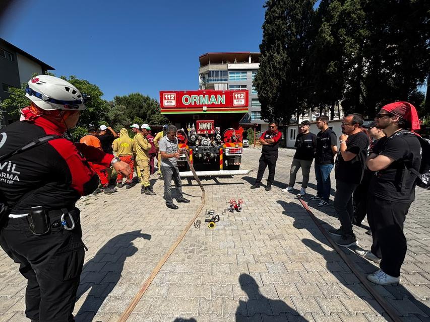 ASAK gönüllülerine orman yangınlarıyla mücadele eğitimi
