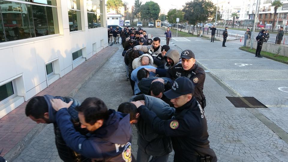 Aydın ve 13 ilde organize suç operasyonu: 24 tutuklama