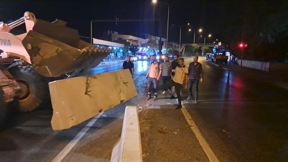 Aydın'da o yol yeniden ulaşıma açıldı