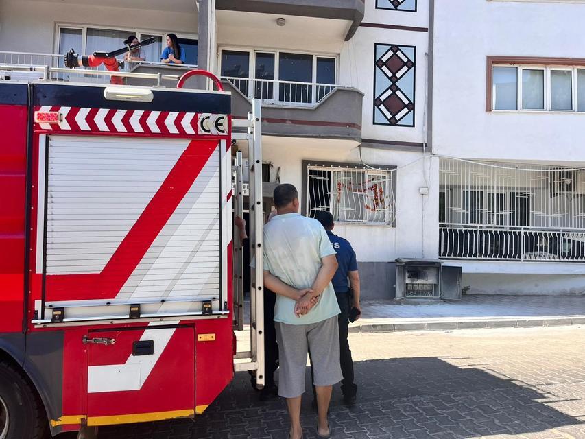 Aydın'da elektrik panosunda çıkan yangın korkuttu