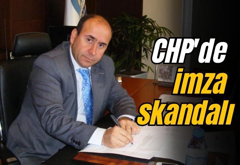 CHP'de imza skandalı