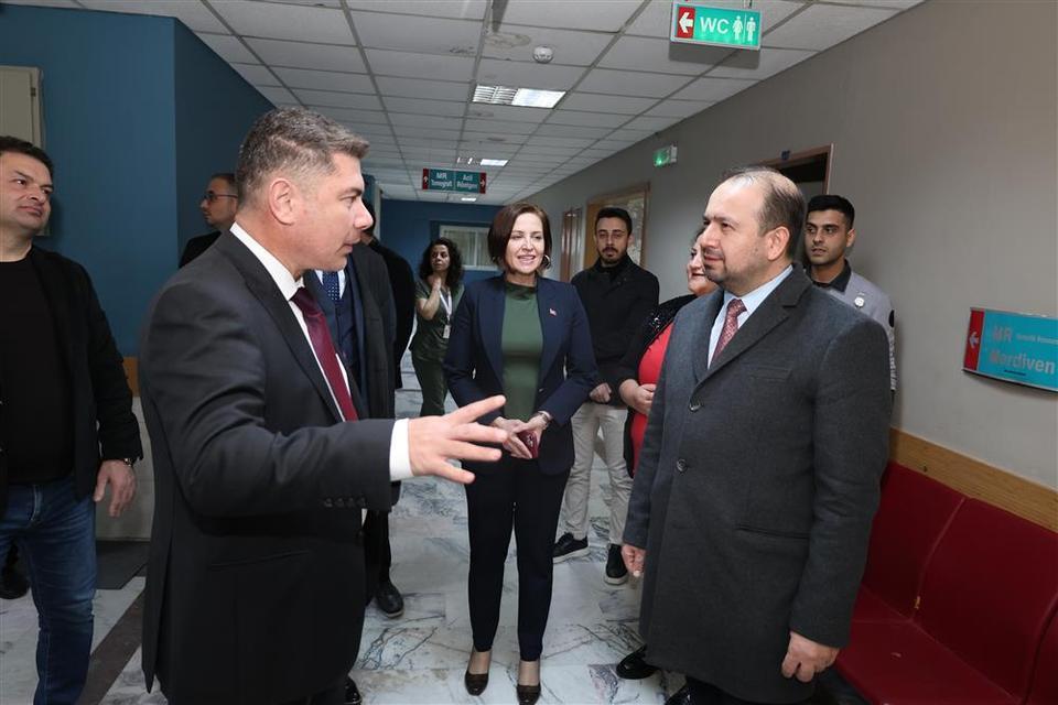 Şenkul Söke Fehime Faik Kocagöz Devlet Hastanesini Ziyaret Etti