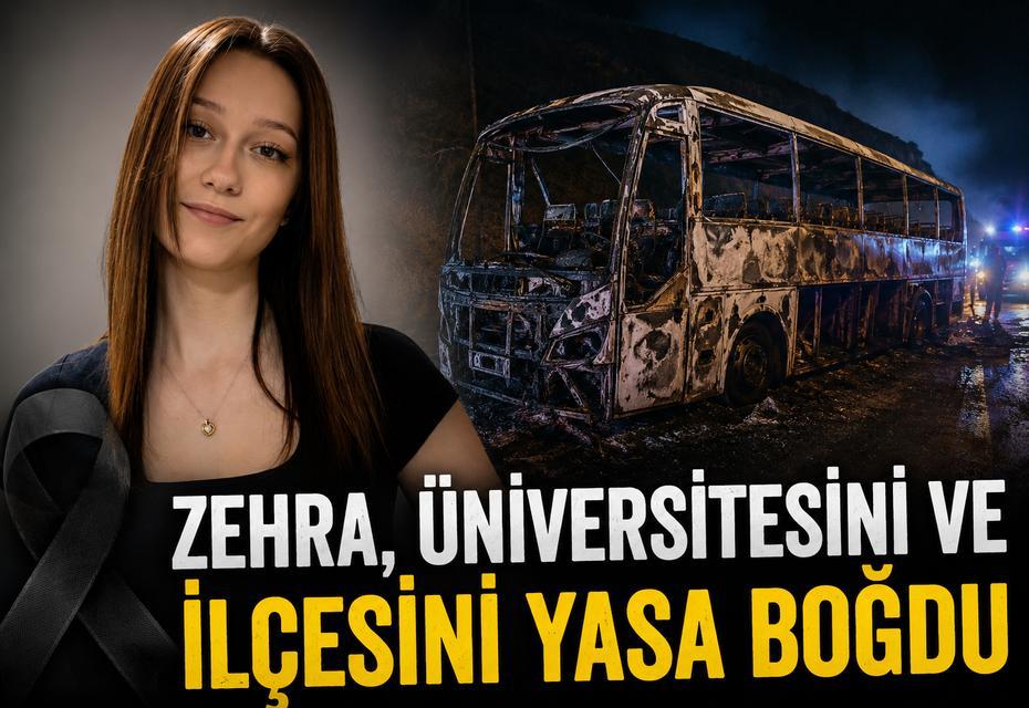 Zehra, üniversitesini ve ilçesini yasa boğdu
