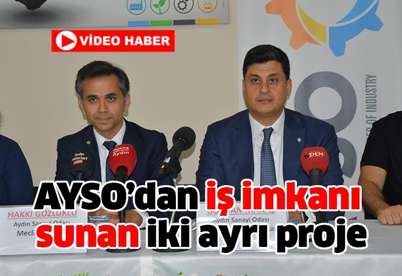 AYSO’dan iş imkanı sunan iki ayrı proje