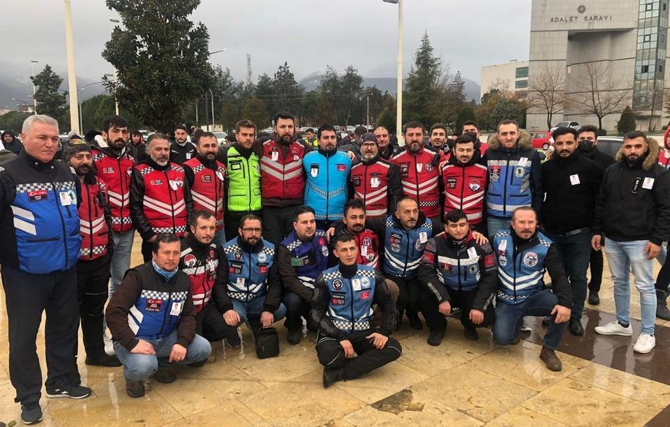 MOTOSİKLETLİ KURYELERDEN ÇAĞRI; "ARTIK ÖLMEK İSTEMİYORUZ"