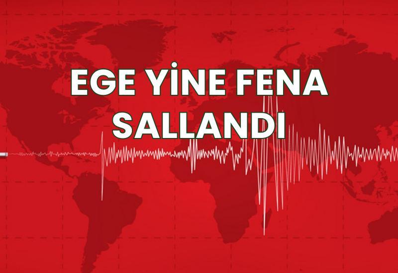 Ege yine fena sallandı