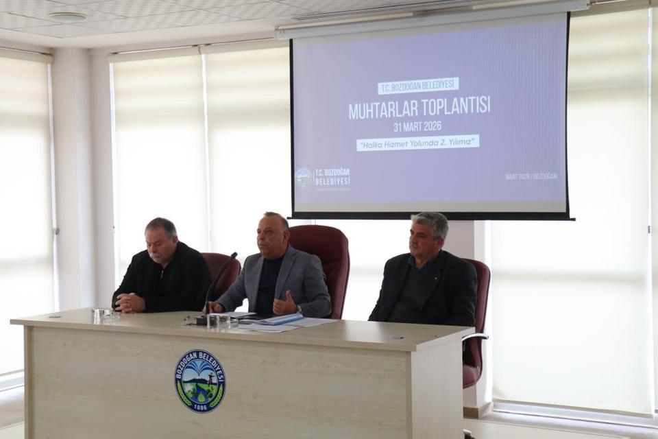 Başkan Özel, muhtarlarla buluştu