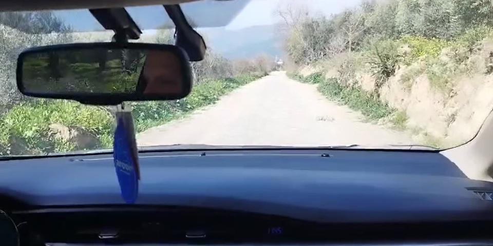 BAŞKAN EROL, YENİ AÇILAN YOLU TEST ETTİ