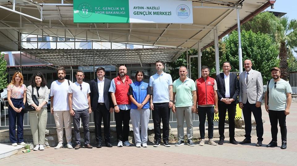 Nazilli ve Pamukören’de çalışmalar incelendi