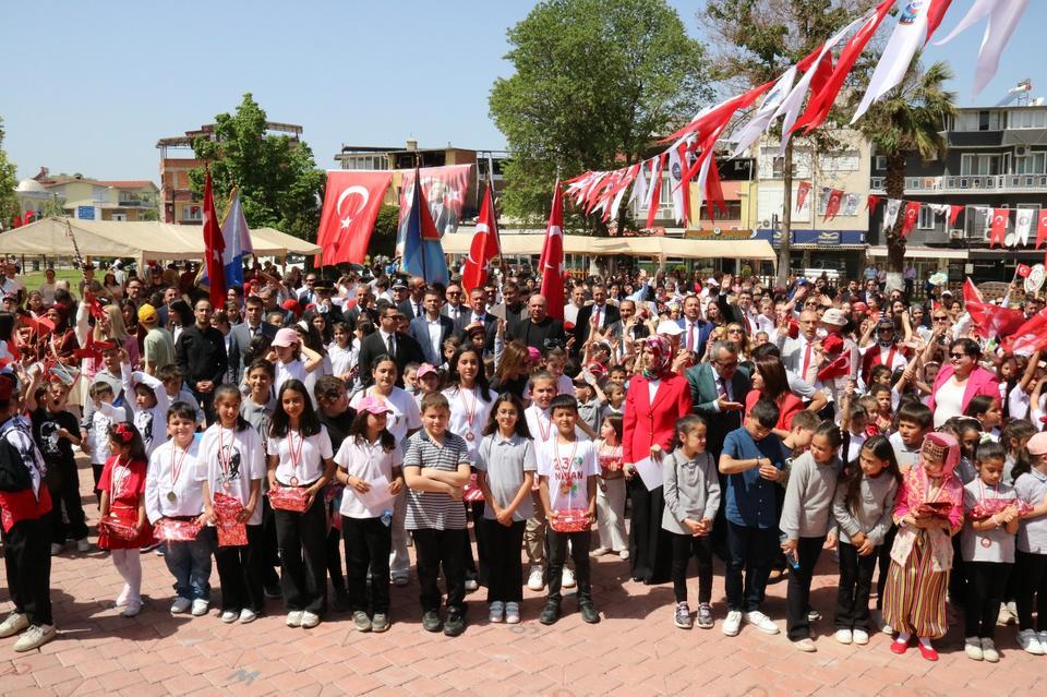 Sakin Şehir Yenipazar çocuklarla renklendi