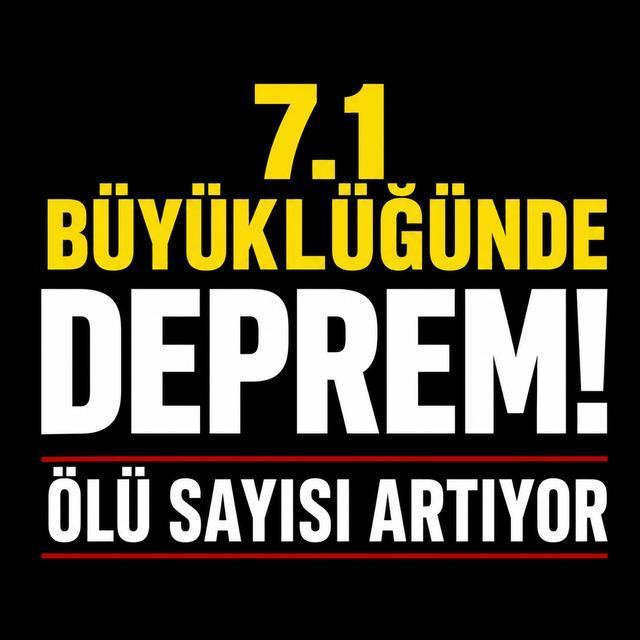 7.1 büyüklüğünde deprem! Ölü sayısı artıyor